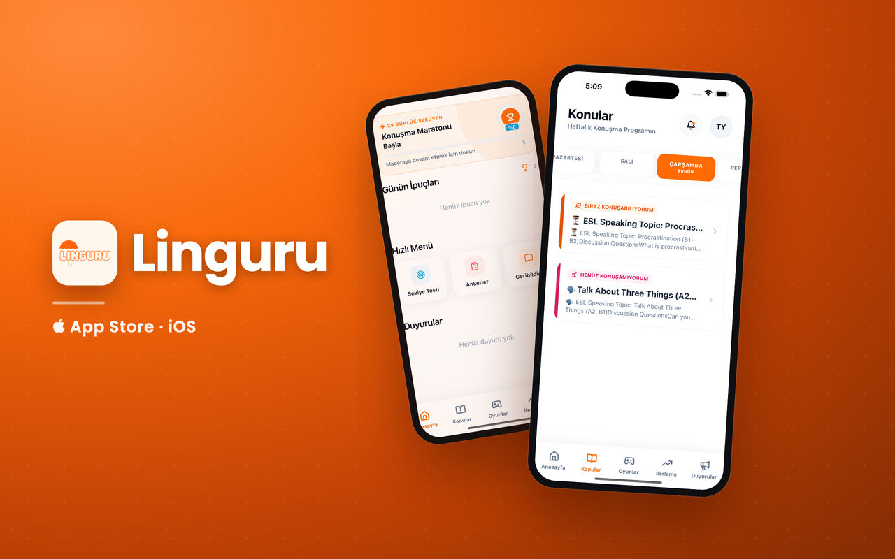 Linguru iOS/Android Uygulaması